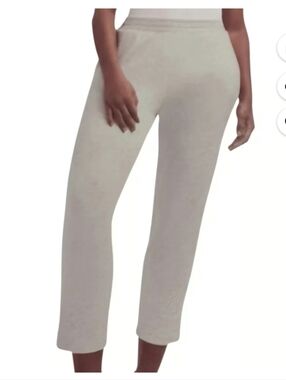 Danskin Light Gray Cropped Luxe Jogger Pants